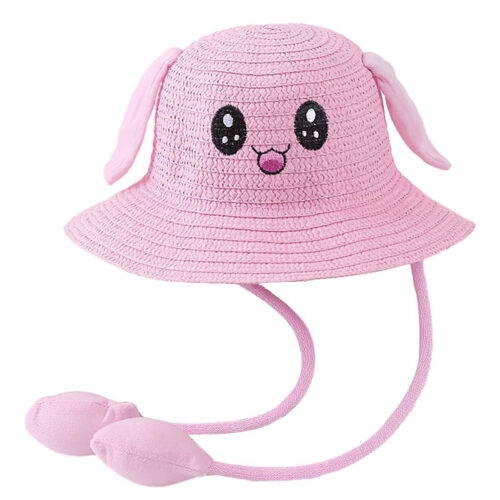 Kickroll Hat with Flapping Ears - Pink