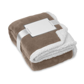 Fleece blanket 150 x 120 cm khaki