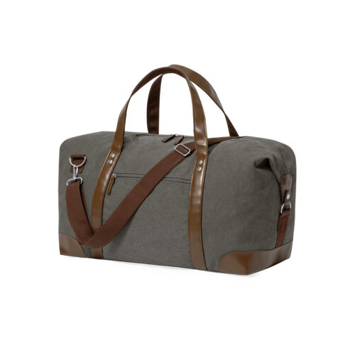 Sports Bag 60 Liter Canvas Grey/Brown