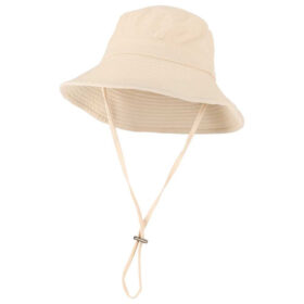 Sarlini bucket hat with adjustable cord beige