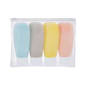 Travel Set Toiletry Bag with Travel Bottles 5-piece