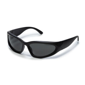 Sporty Model Sunglasses Black - With Black Lenses
