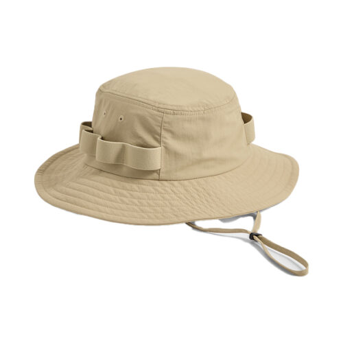 Beechfield nylon safari hat with UPF50+ protection - Beige - Size S/M