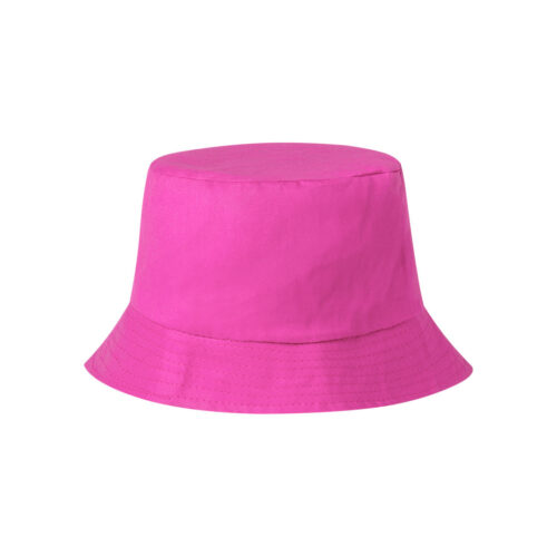 Bucket hat cotton fuchsia