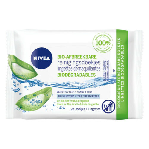 Nivea cleansing wipes Bio Aloe vera – 25 pieces