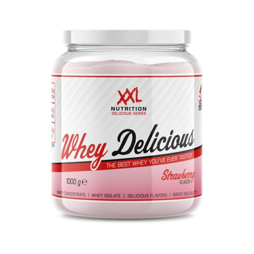 XXL Nutrition Whey Delicious Protein Shake Strawberry - 1000 grams