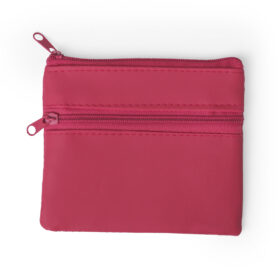 Coin purse with 2 compartments - Pink