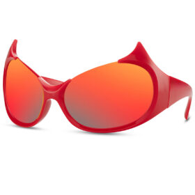 Halloween sunglasses devil red