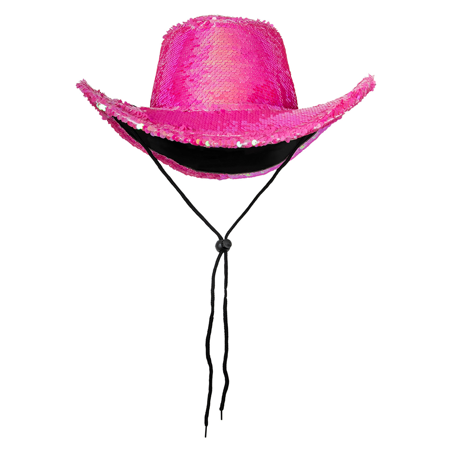 Cowboy hat sequins pink - Image 2