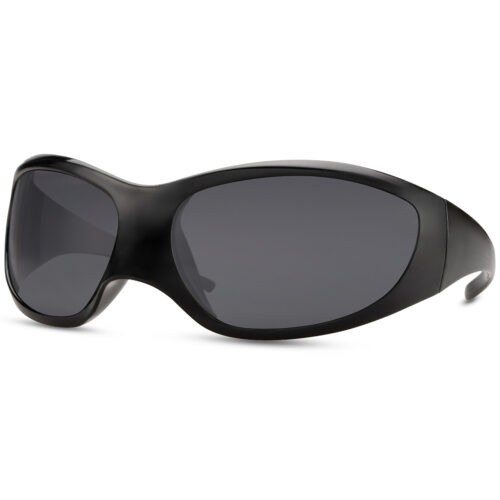 Black sunglasses classic model large - With black lenses