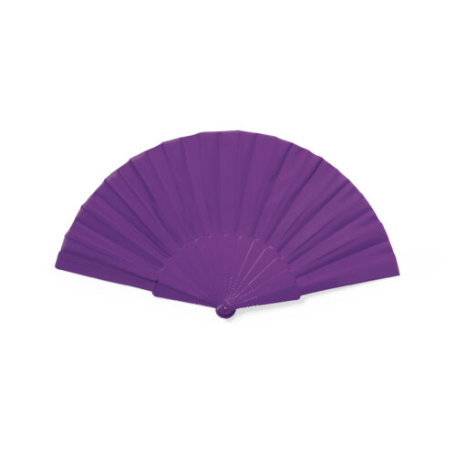 RPET hand fan purple
