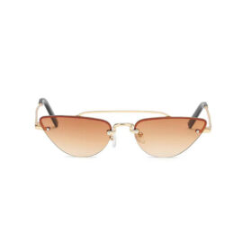 Festival Sunglasses Cat Eye Brown