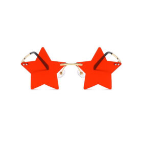 Star Sunglasses Red