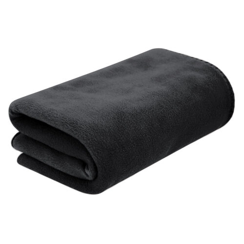 Polar fleece blanket 150 x 120 cm grey