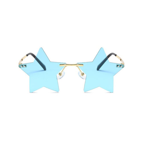 Sunglasses star blue