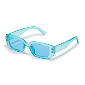 Classic Sunglasses Thick Frame - Transparent Blue