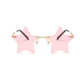 Festival Sunglasses Star Pink