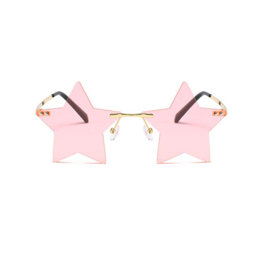 Festival Sunglasses Star Pink