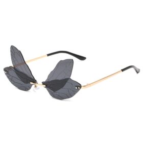 Sunglasses Butterfly Black