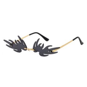 Flame sunglasses all over | black lenses