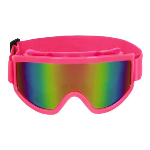 Party ski goggles UV Blacklight - Adjustable party glasses - Neon Pink