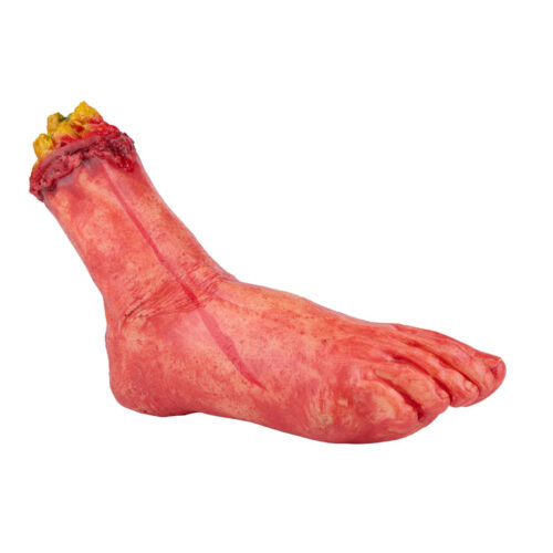 Halloween severed foot decoration 32 cm