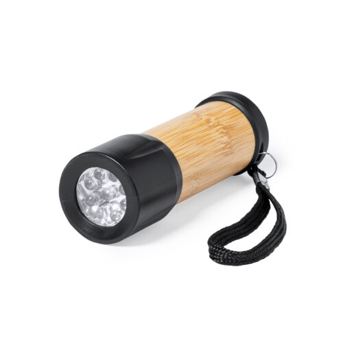 Flashlight 9 LED - Bamboo