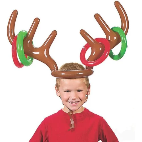 Reindeer Ring Toss - Christmas Game for the Holiday Party