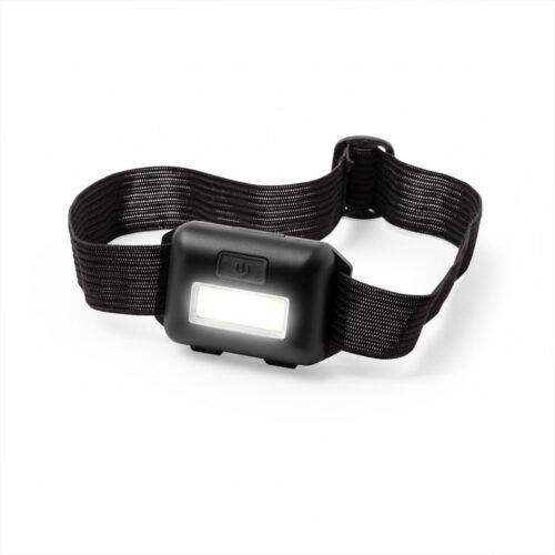 Headlamp - Adjustable Elastic Band - For Arm and Head - Black