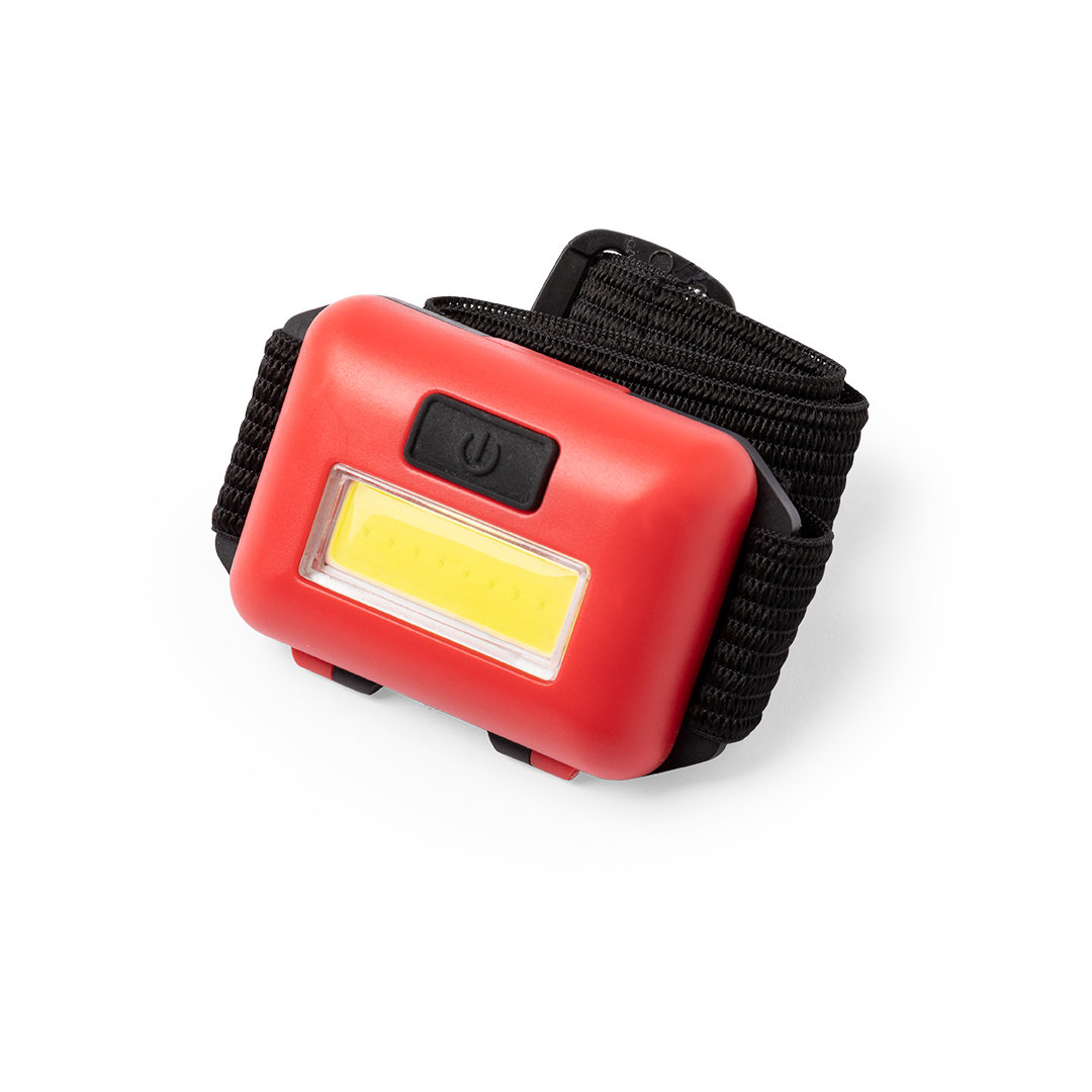 Headlamp - Adjustable Elastic Strap - For Arm and Head - Red - Image 5