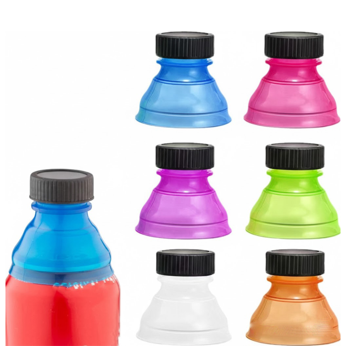 Drink lids for cans - set of 6