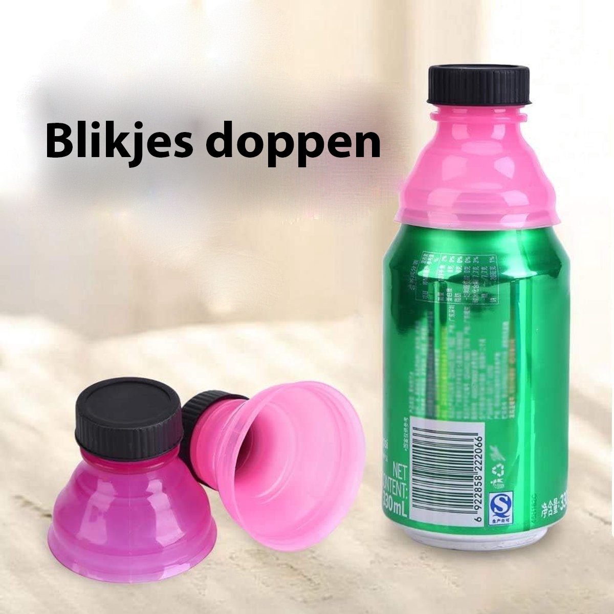 Drink lids for cans - set of 6 - Image 5