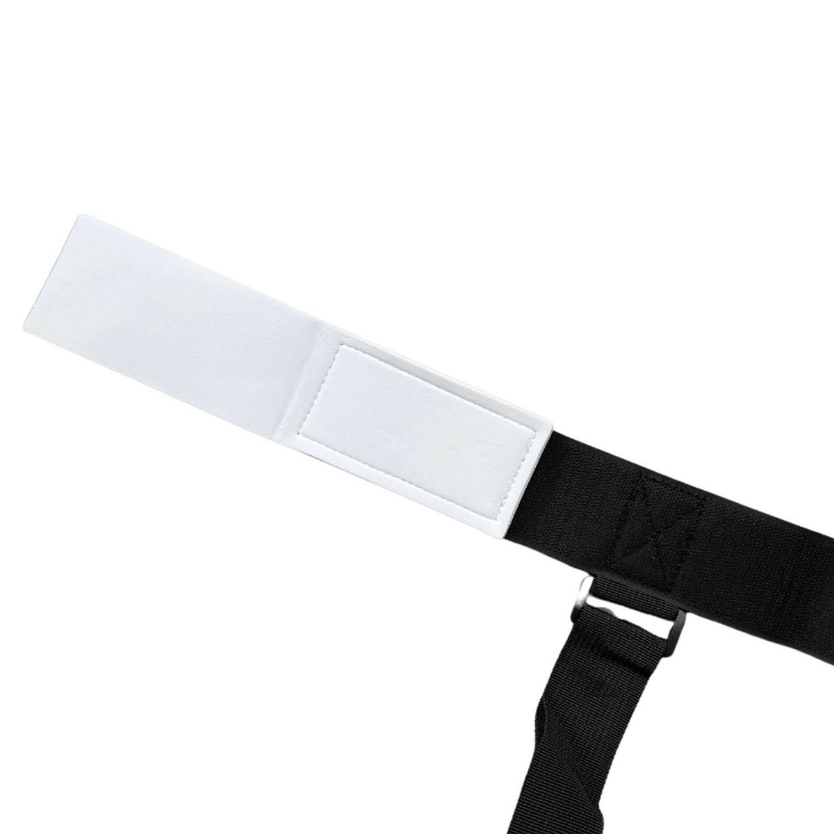 Universal ski carrier - Ski strap with Velcro - Adjustable - Black - Image 4