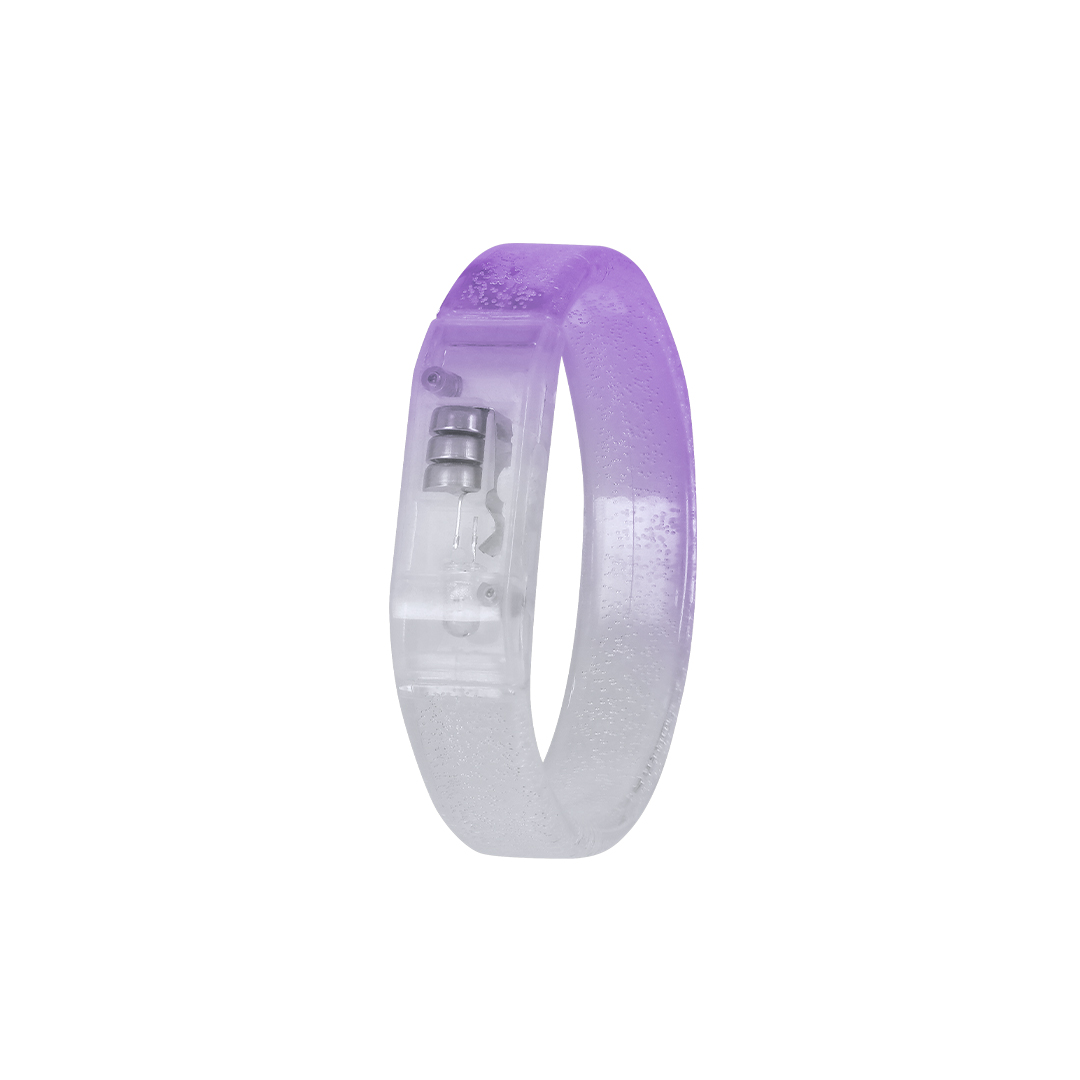 LED wristband multicolor - Glow bracelet - Set of 10 - Image 2