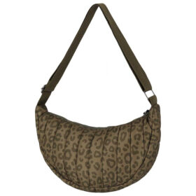 Sarlini crossbody leopard print - Khaki shoulder bag