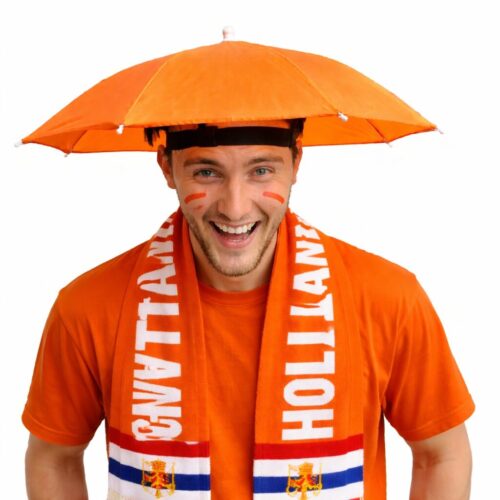 Head Umbrella | Orange