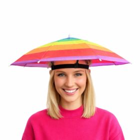 Head umbrella | Pride rainbow
