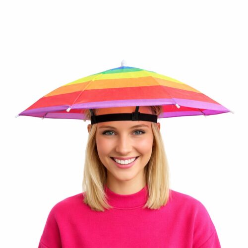 Head umbrella | Pride rainbow