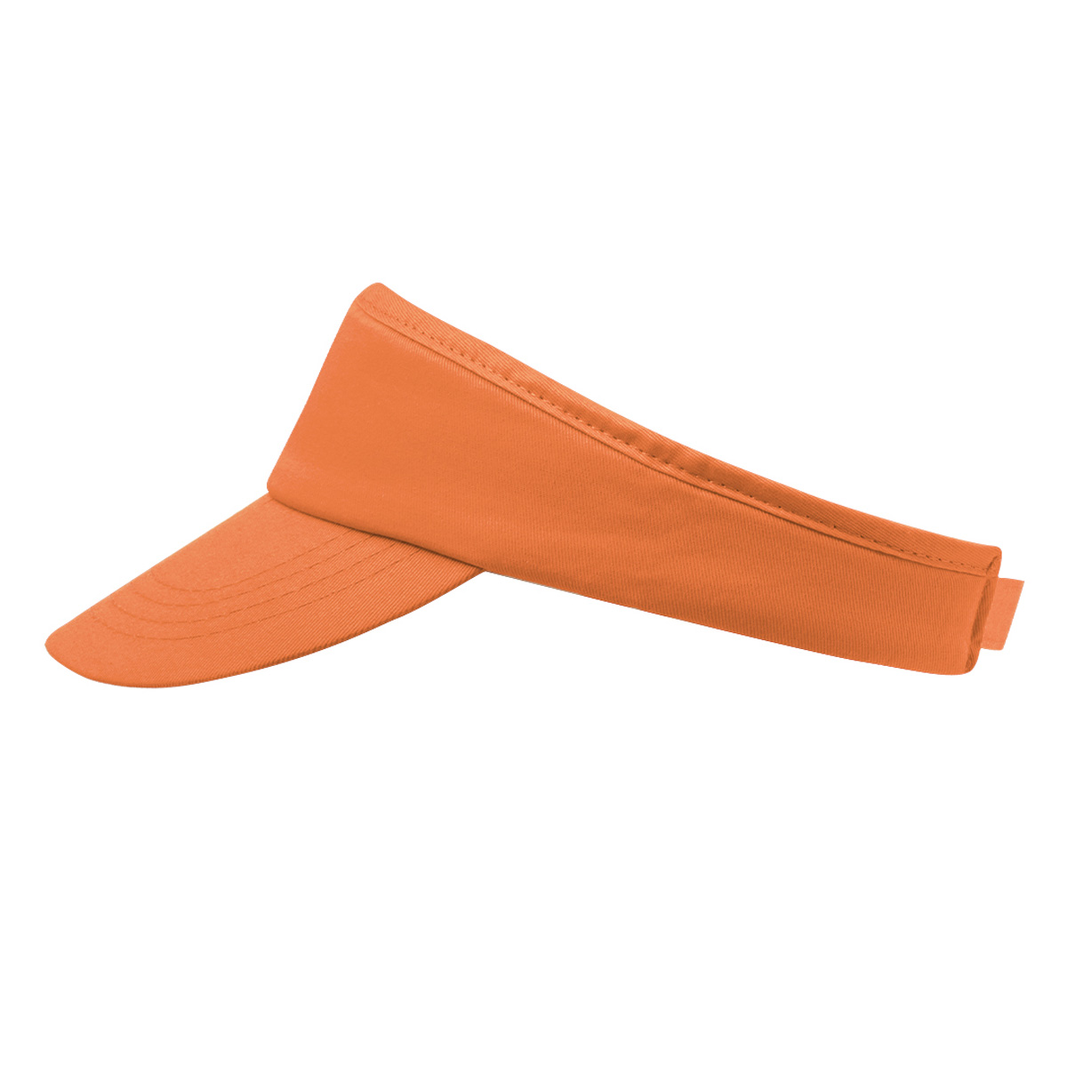 Orange sun visor with Velcro closure - Hop Holland Hop - Image 4