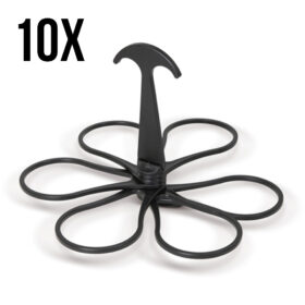 The Original Cupkeeper black 18-33cl - 10 pieces