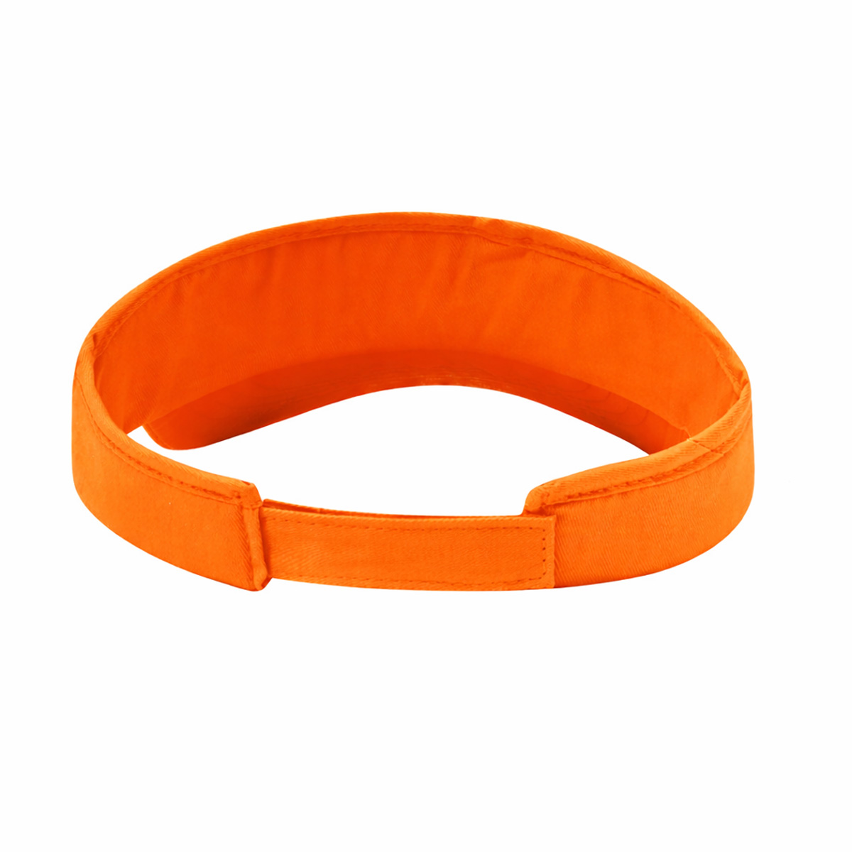 Orange sun visor with Velcro closure - Zuip Kampioen - Image 5