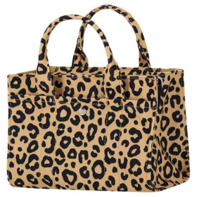 Sarlini leopard print handbag - Brown shoulder bag