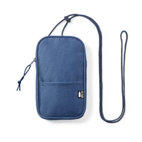 Phone Pouch RPET Polyester Dark Blue
