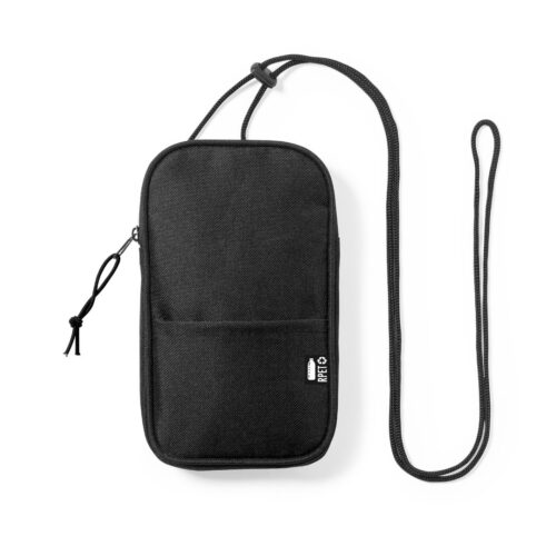 Phone Pouch RPET Polyester Black