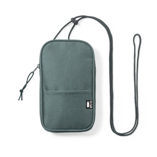 Phone Pouch RPET Polyester Gray