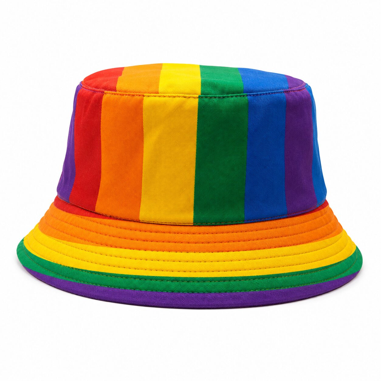 Yucka reversible fisherman's hat Pride rainbow - 58 cm - Image 2