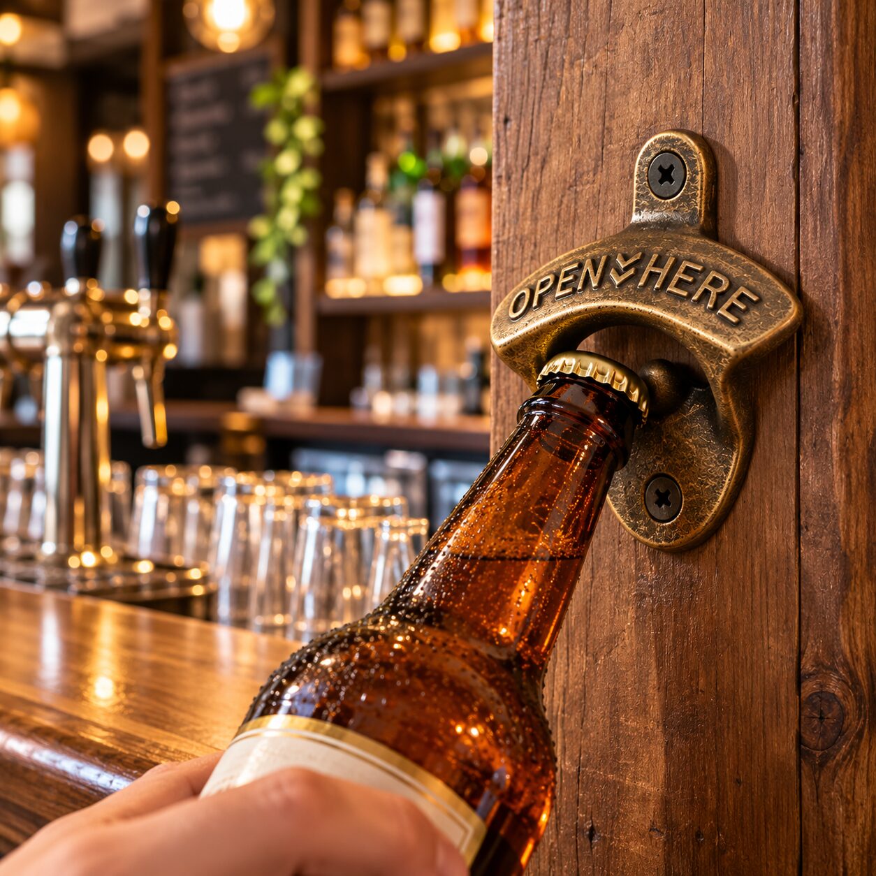 Beer Opener Wall Bronze - Image 5