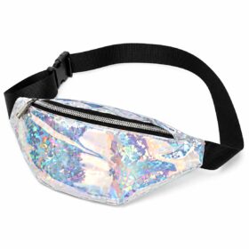 Fanny pack | Shiny silver