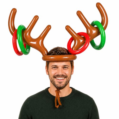 Rendier ringwerpen - Kerstspel - Voor de Kerstborrel