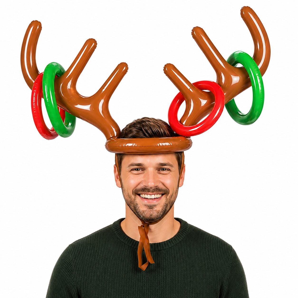 Rendier ringwerpen - Kerstspel - Voor de Kerstborrel